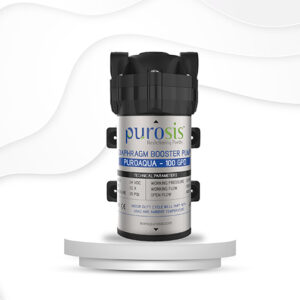 Puroaqua 100 GPD Diaphragm Booster Pump | Reliable Water Pressure Enhancement for RO Systems